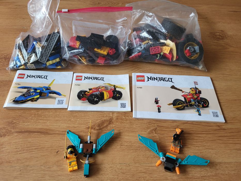 Lego Ninjago 3 zestawy