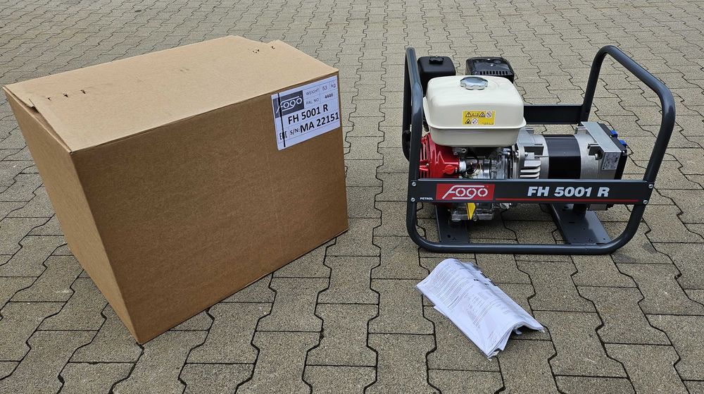 Agregat Fogo FH 5001 R FH5001R Honda dostępny od ręki !