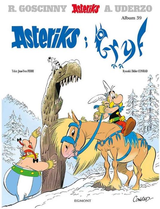 ASTERIX tom 39 Asteriks i Gryf