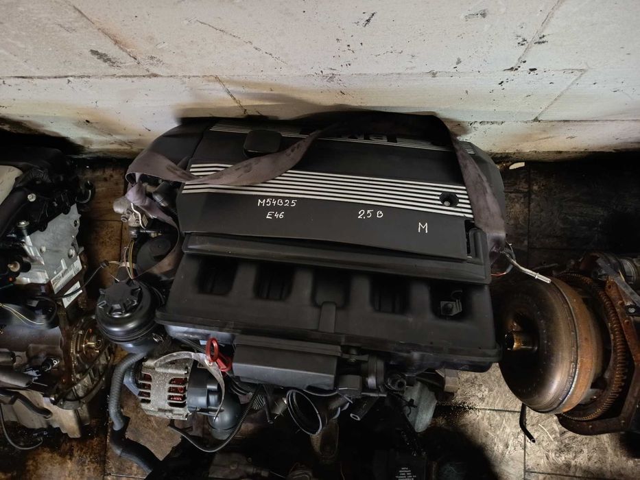 SILNIK KOMPLETNY  2,5B M54B25 BMW E46 Gwarancja