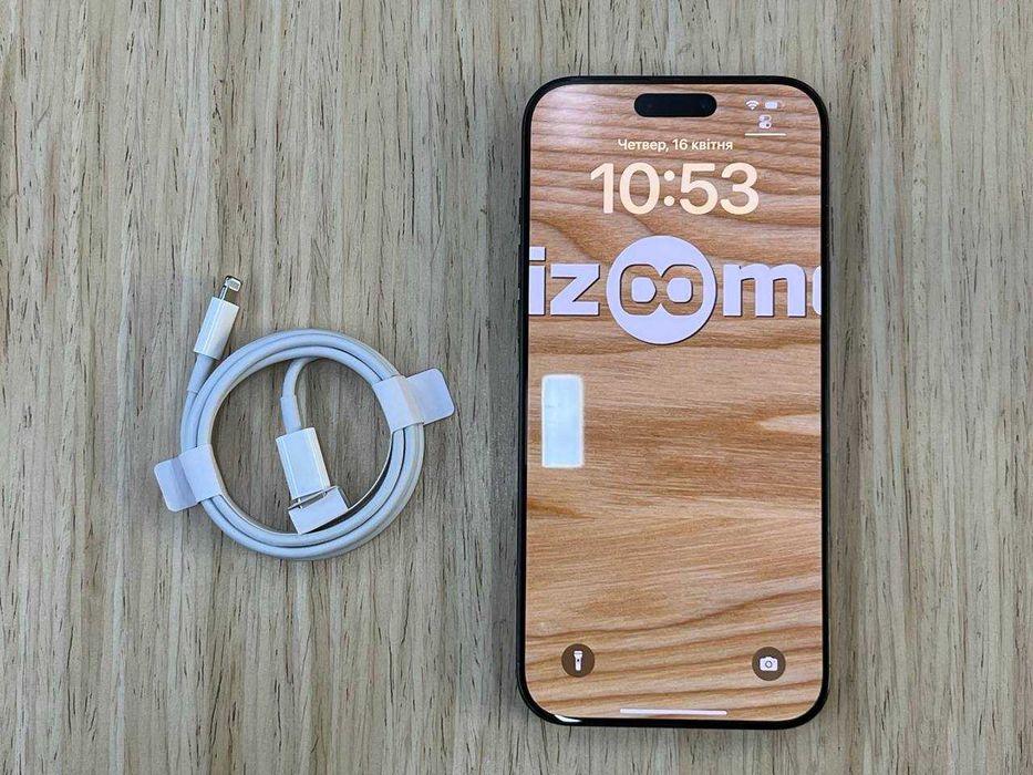 /13606/ iPhone 16 Pro Max 256GB eSIM Black Titanium     Розстрочка Гарантія