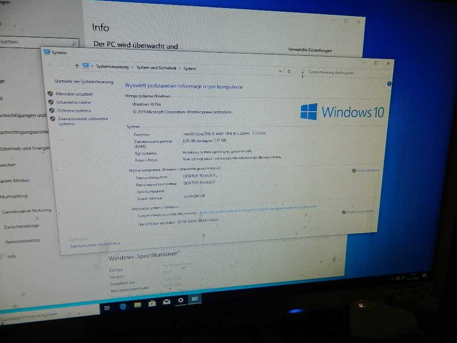 Komputer Terra Core i5-4460 8GB DDR3 500GB