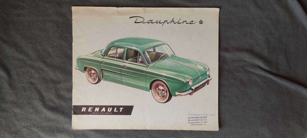 Prospekt Renault Dauphine