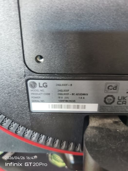 Monitor gaming lg