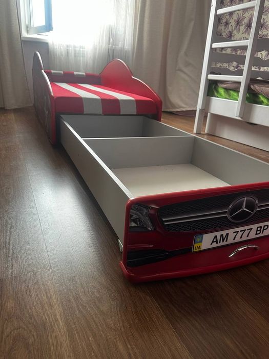Дитяче ліжко машина Mercedes Benz