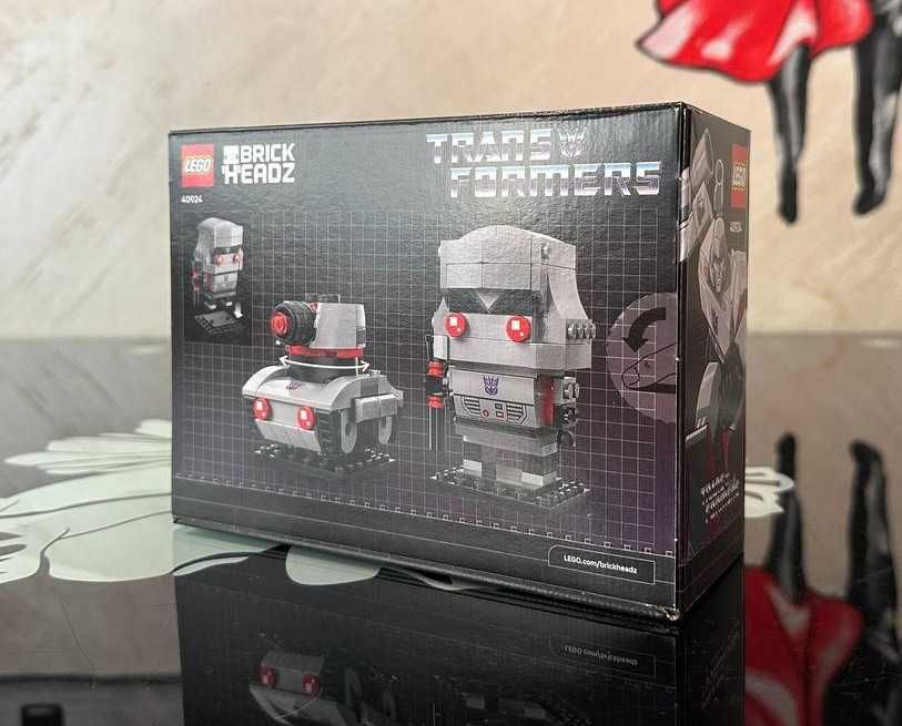 Конструктор LEGO BrickHeadz 40924 Меґатрон робот і машина