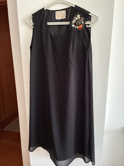 Vestido preto Lanidor