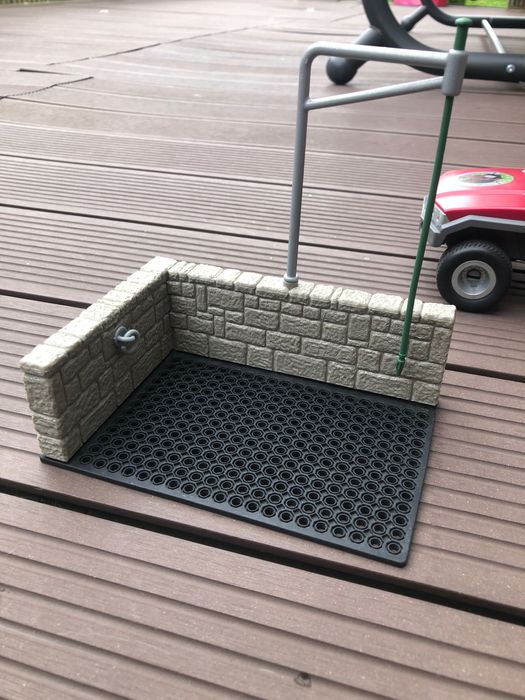 stajnia schleich z myjką dla koni