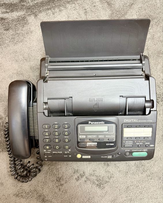 Факс телефон Panasonic KX-F680 з автовідповідачем (факсимільний апарат)