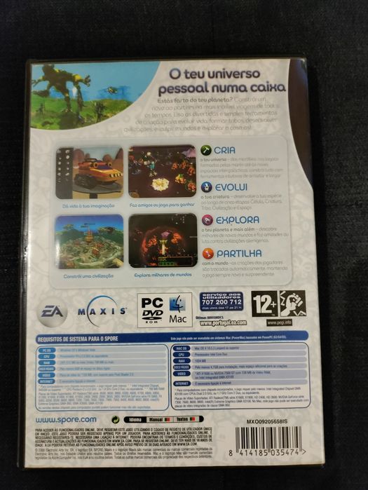 SPORE - EA Jogo PC ou Mac"
