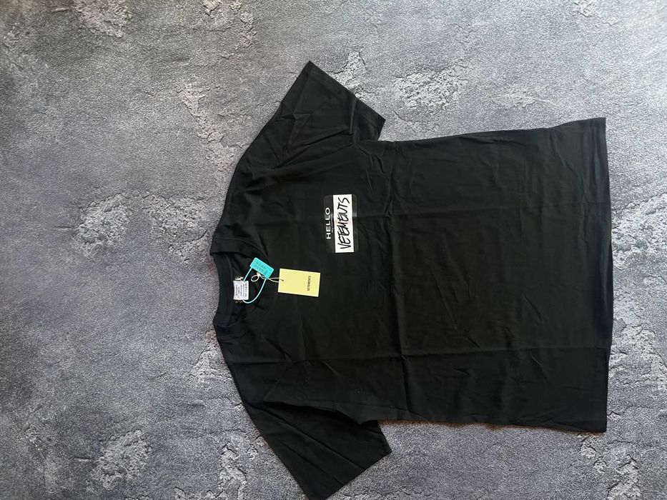 T-Shirt Vetements big logo oversize