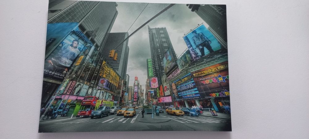 Quadro em tela com impressão