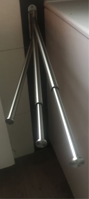 Suportes Toalha Triplo Extensível