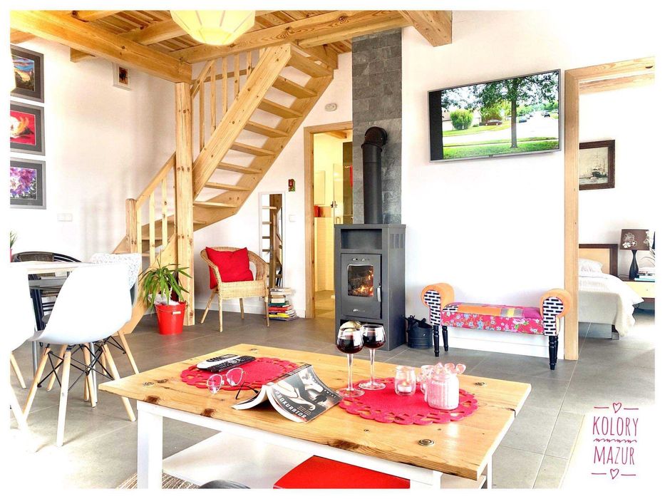 Domek nad jeziorem Mazury  :)