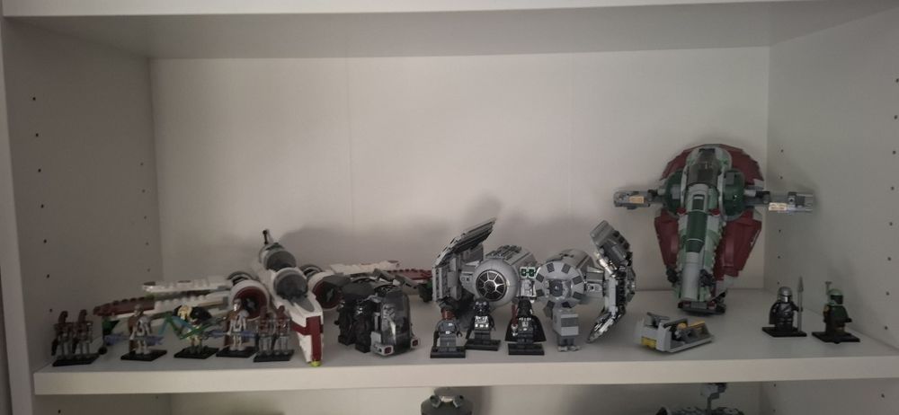 Lego star wars duża kolekcja większość z pudełkami i instrukcjami