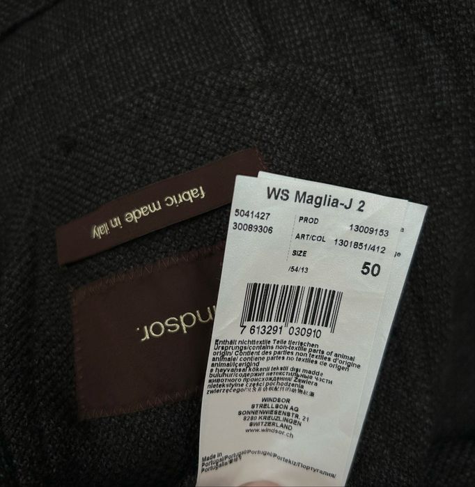 Піджак Windsor Maglia-J 2 Unconstructed Virgin Wool Blazer Originals