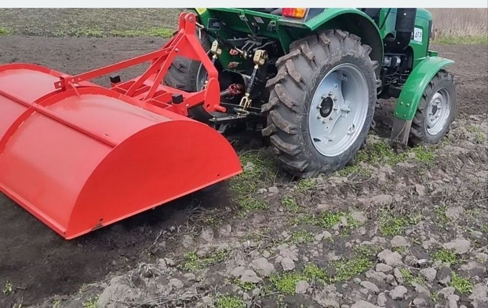 Фрезеровка городів , культивація , обробіток грунту, оранка