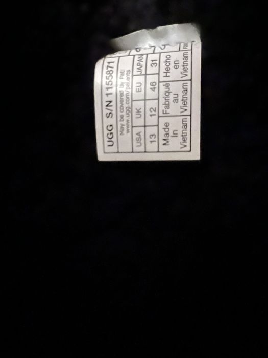 Чоботи Ugg X Telfar logo 46/45