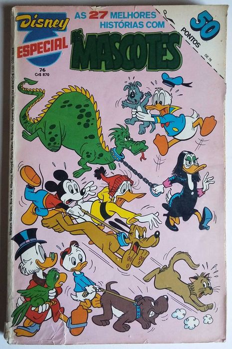 Disney Especial 76 - As Mascotes