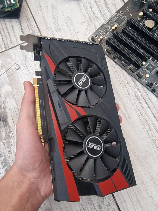 Gtx 1050ti asus dual 4gb на пломбі!