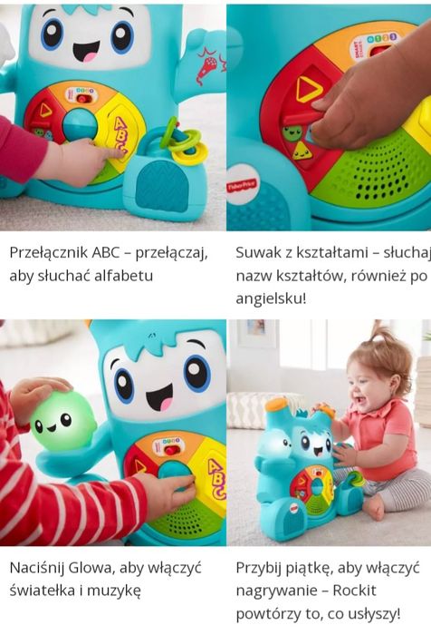 Zabawka Fisher Prince Rockit