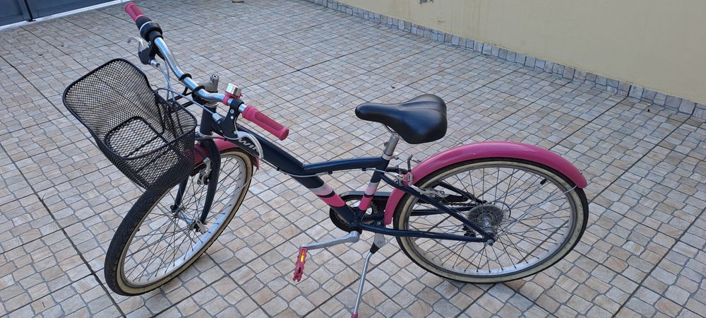 Bicicleta Btwin criança roda 24