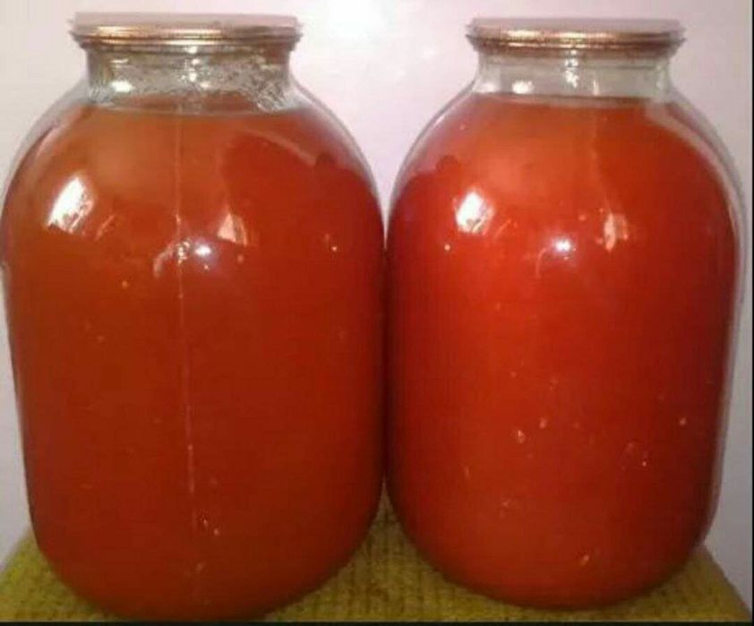 Продам сок томатный, домашнего приготовления