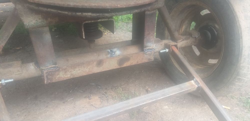 Продам причіп двох осний до міні - трактора