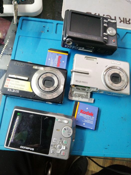 Фотоапарати olympus kodak на розборку