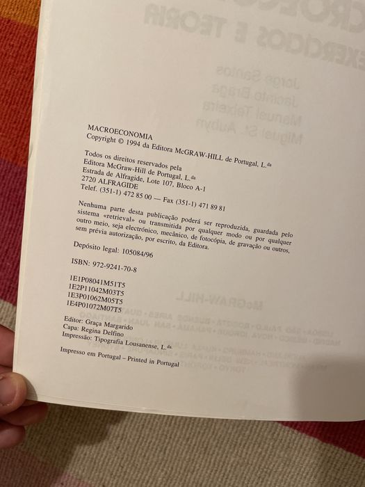 Macroeconomia | Exercícios e Teoria