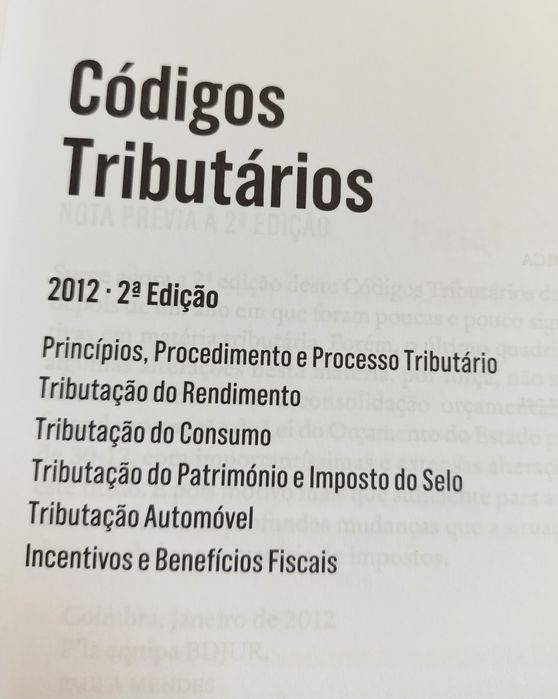 Códigos Tributários