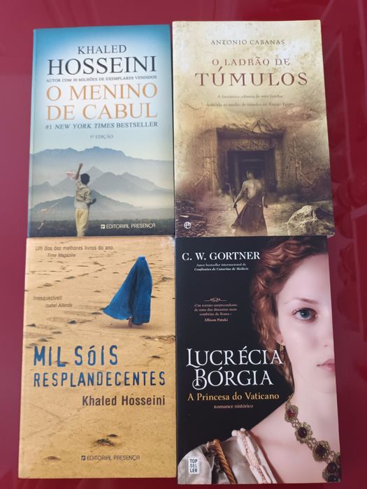 Romance Histórico, Thrillers, Best Sellers