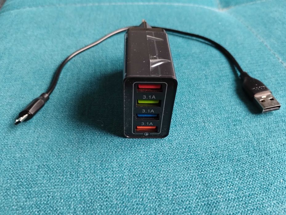 Зарядное устройство телефона Quick Charge 3.0 + кабель USB-mikro usb