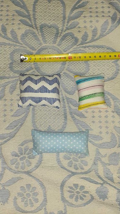 Mini almofadas com catnip para gatos