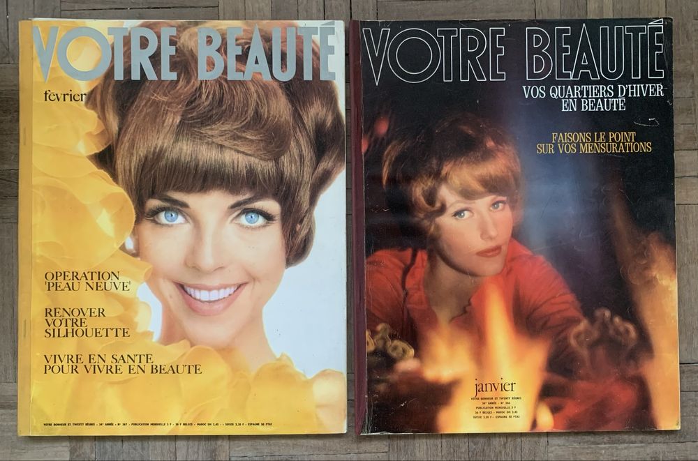 Revistas votre beaute 1966