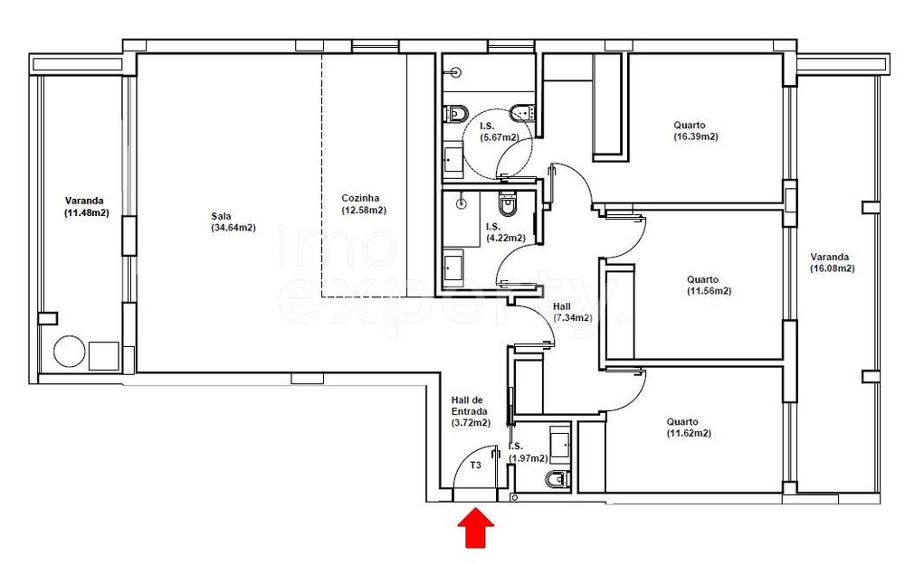 Apartamento T3 no Rés-do-Chão | Quinta dos Condados