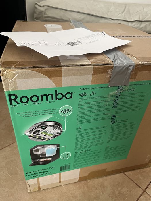Aspirador iRobot Roomba Max 705 Combo + Base Autowash com 29 meses de garantia