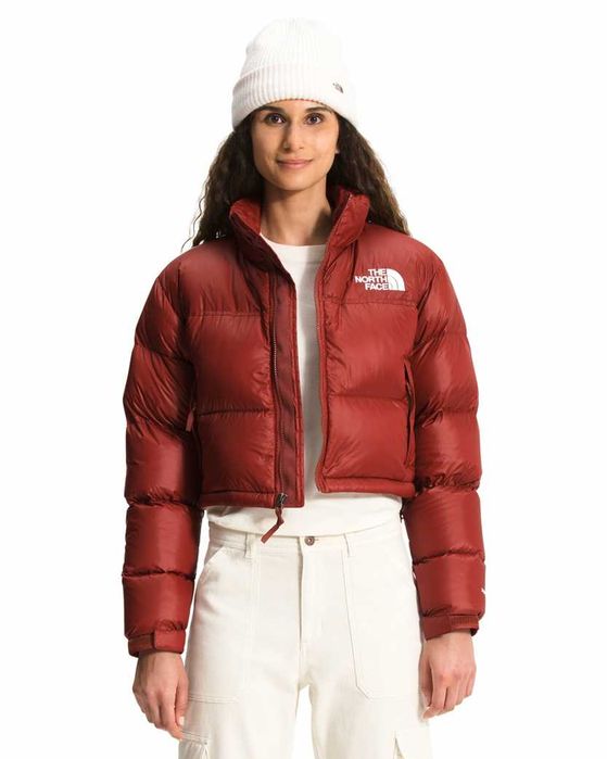 Пуховик The North Face Women’s Nuptse Short Jacket Red
