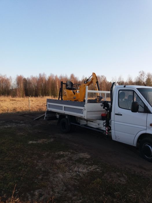 Usługi transportowe mała wywrotka z HDS