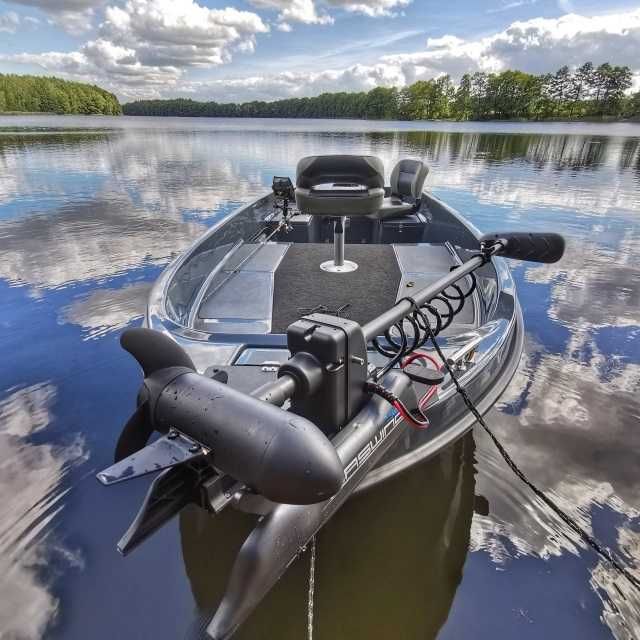 silnik dziobowy GPS Haswing Cayman 55LBS/12V kotwica tempomat pilot