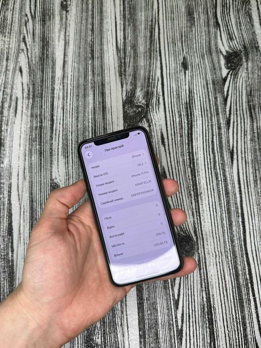 Iphone 11 pro 256 gb, ідеальний стан, айфон 11 про 256