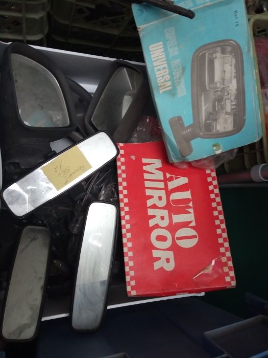 Pastilhas travão, espelhos faróis farolins novos usados carros antigos