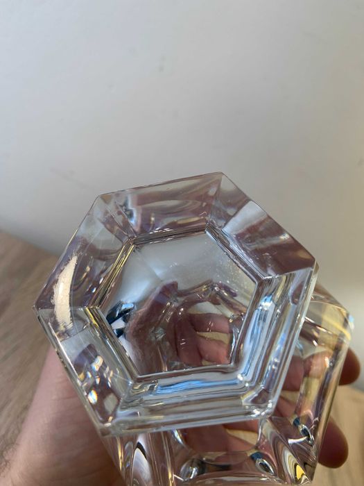 wazonik kryształowy cięzki gruby piekny Odessa Waterford Crystal