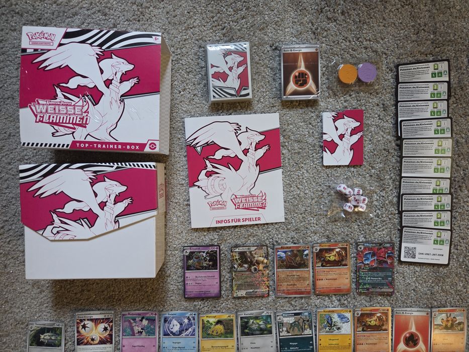 Pokémon Top Trainer-Box Karmesin & Purpur