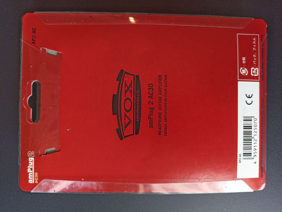 VOX amPlug2 AC30 - Amplificador de Auscultadores