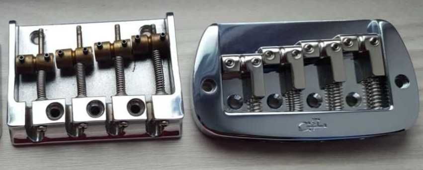 HiMass Bass Bridge : G&L USA, Ibanez Japan.