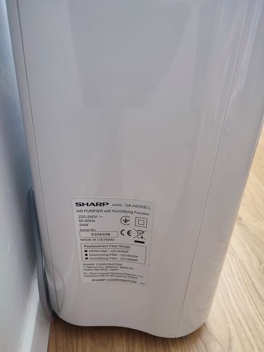 Oczyszczacz powietrza nawilżacz Sharp