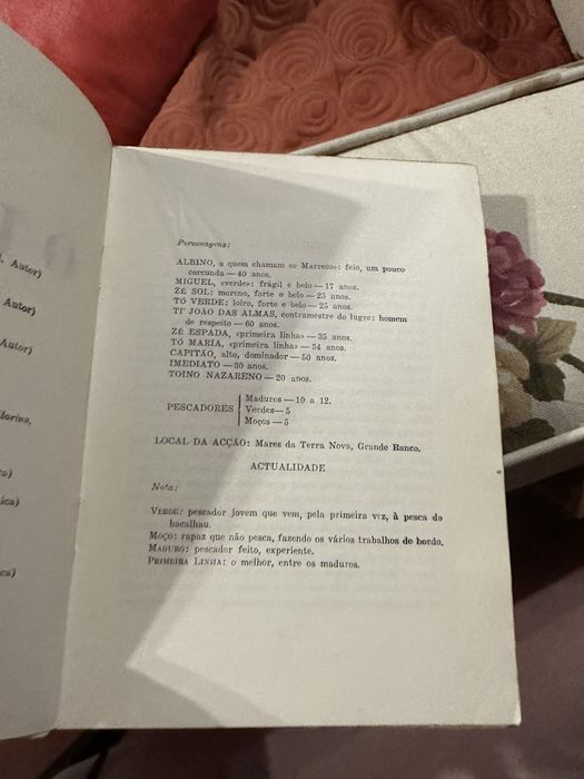 Livro raro de Bernardo Santarém - O Lugre