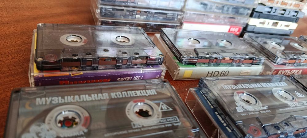 Аудіокасети з записами "Диско" 90-х років , 40 шт.