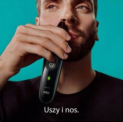 Braun MGK3441 trymer 8w1 bezprzewodowy 50 min mycie pod wodą